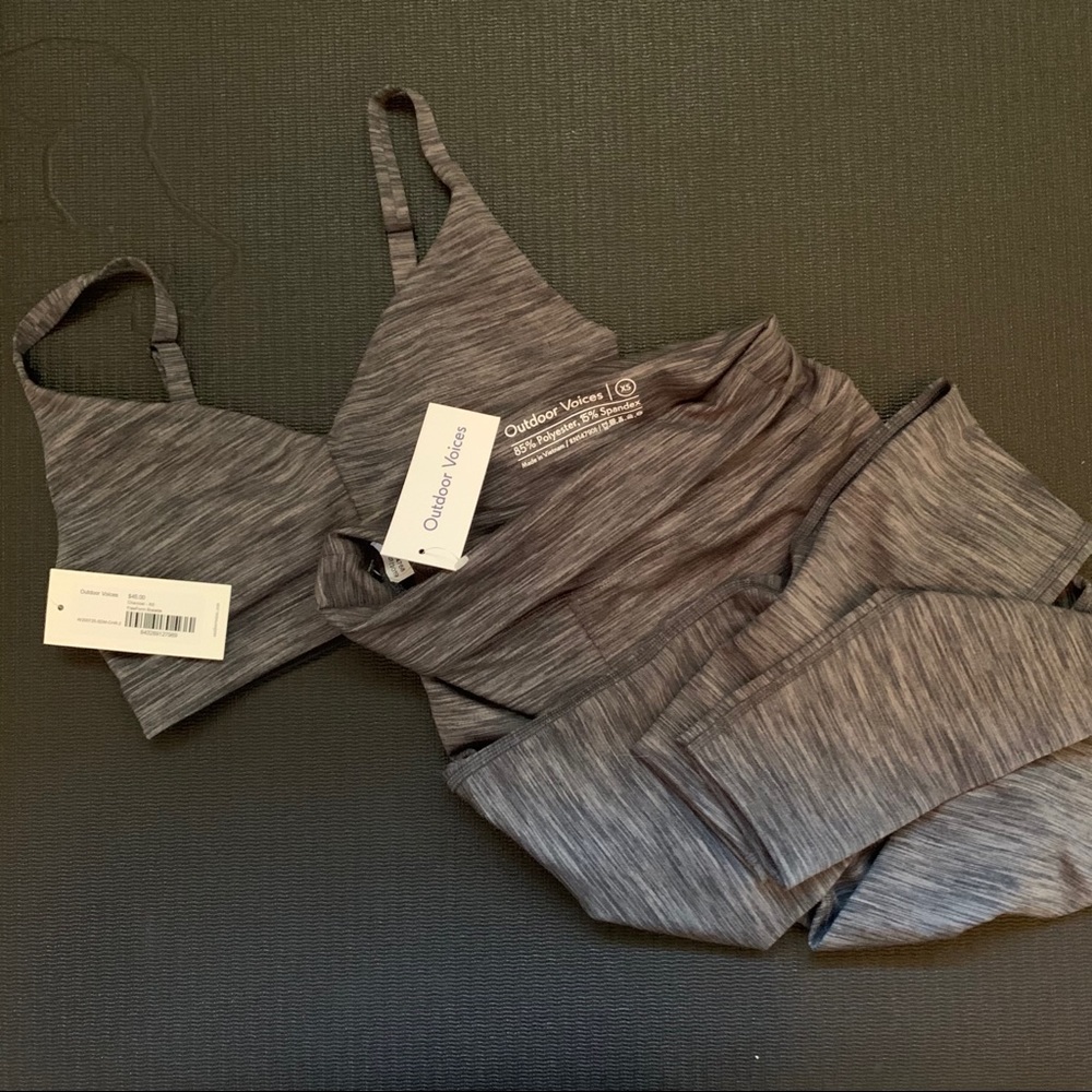 OV freeform legging and bra set